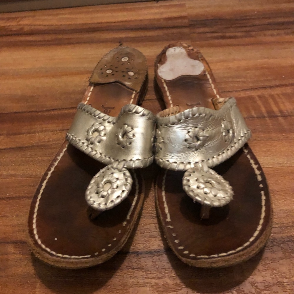 Gold jack Rogers